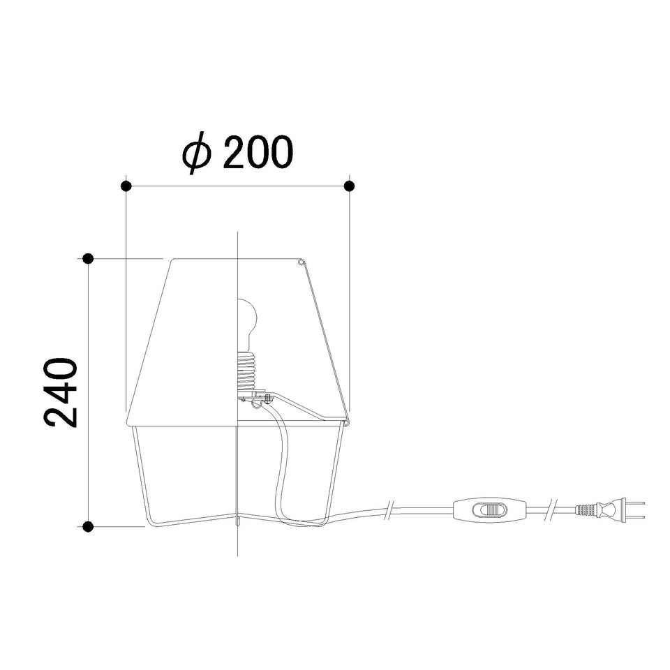 MUSHROOM LAMP/S < マッシュルーム ランプ/s >