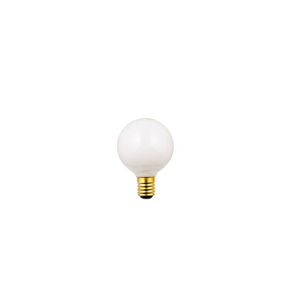 LED E17 G50 2400K BALL WH