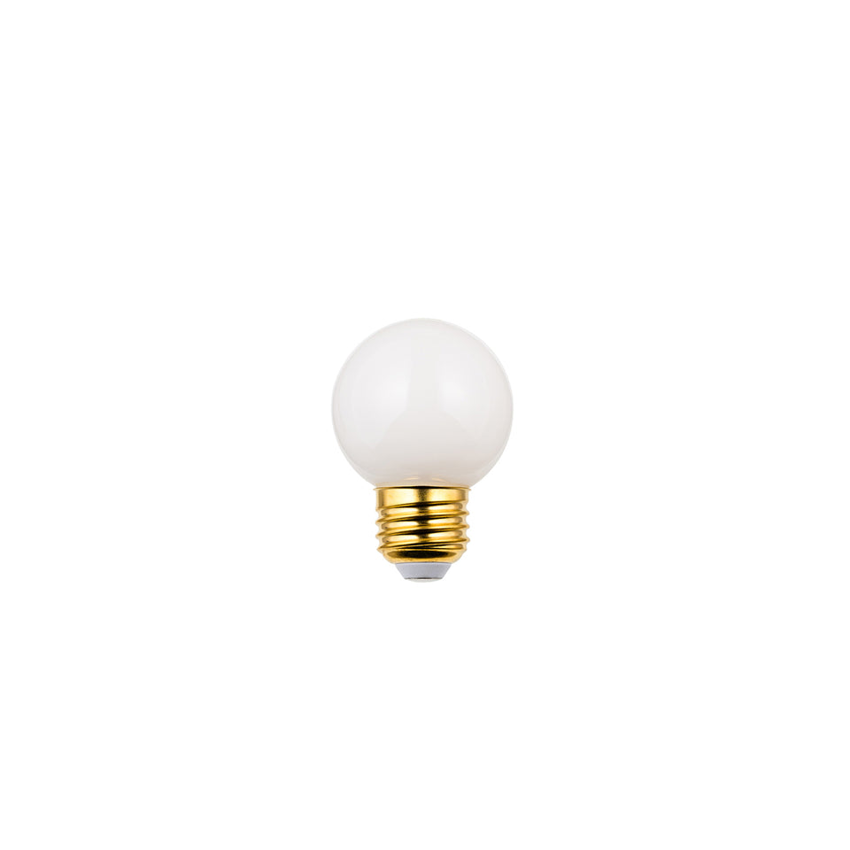 LED E26 G50 2400K BALL WH