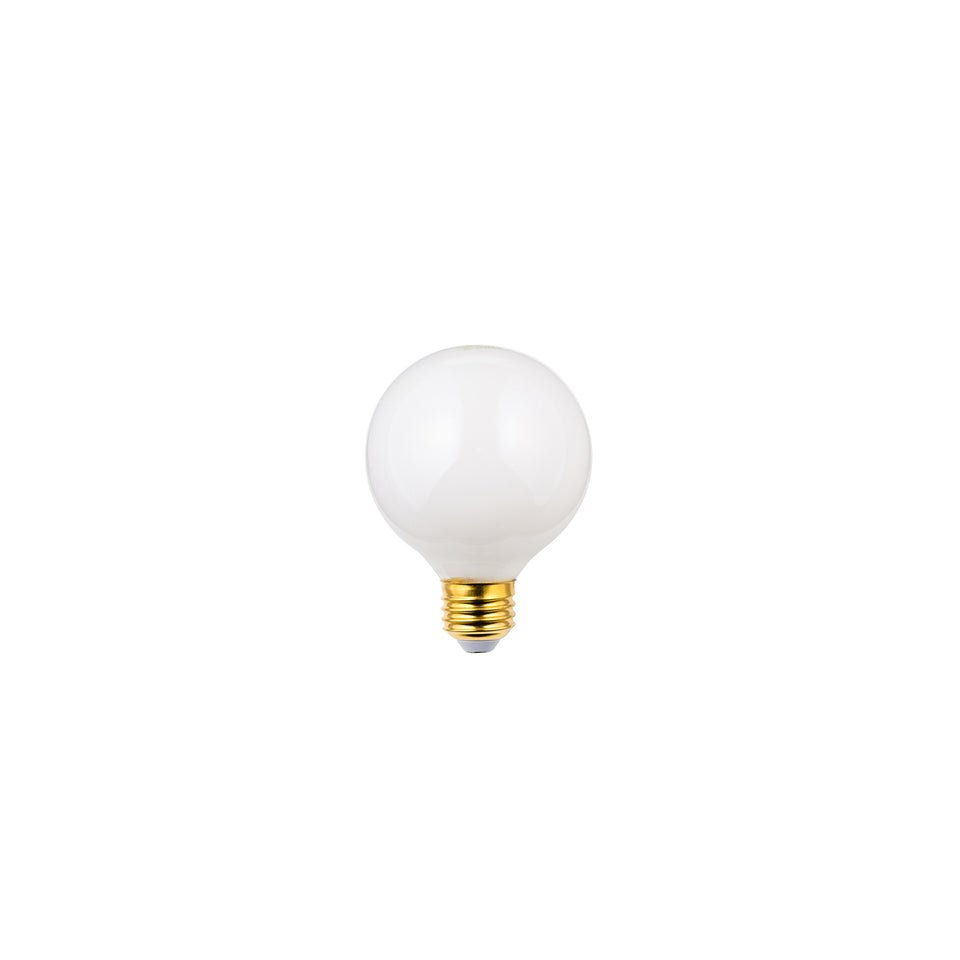 LED E26 G80 2400K BALL WH